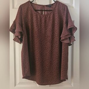 41 Hawthorn Calico Print Blouse